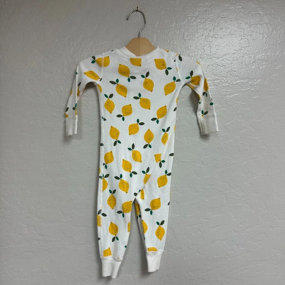 $17 ADD‎ ON Hanna Andersson lemon cotton pajama zippy Janie and Jack Baby Gap